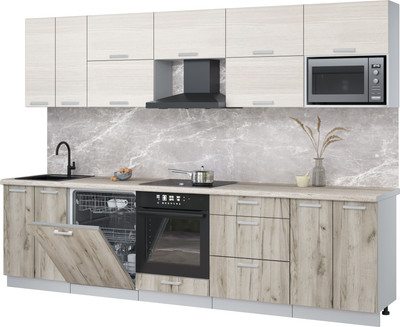 

Кухонный гарнитур, Мила Лайт 3.0-ПМ2