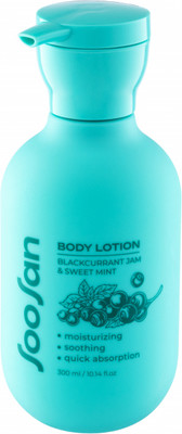 Лосьон для тела Soosan Body Lotion Blackcurrant Jam & Sweet Mint (300мл) - 