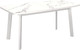 Обеденный стол Kenner AA1400 (белый/керамика/мрамор белый) - 