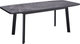 Обеденный стол Kenner AA1400 (черный/керамика/мрамор черный) - 