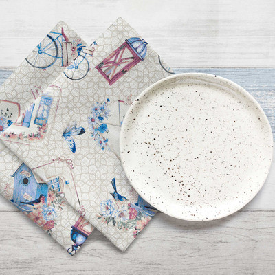 

Набор сервировочных салфеток, История открыток / 762773