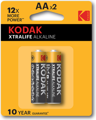 

Комплект батареек, Xtralife AA/LR6 Alkaline 1.5V / 30413382