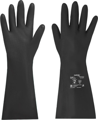 Перчатки защитные Rabbitex Expert. КЩС-1 Ultra Strong / 609272 (L) -