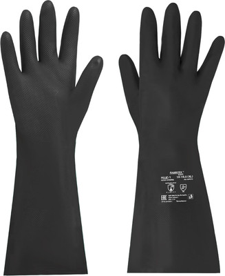 Перчатки защитные Rabbitex Expert. КЩС-1 Ultra Strong / 609273 (XL) -