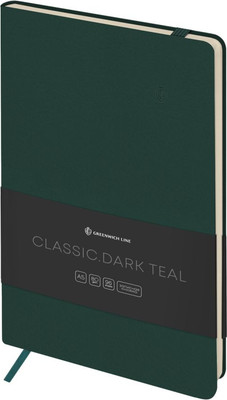 Записная книжка Greenwich Line Classic. Dark teal А5 / NA5е_51438  (96л) - 