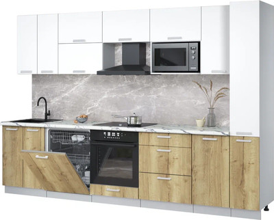 

Кухонный гарнитур, Мила Лайт 3.1-ПМ2