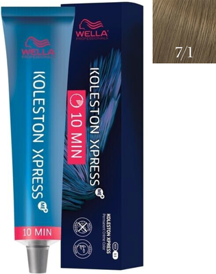 

Крем-краска для волос, Color Xpress 10 min тон 7.1