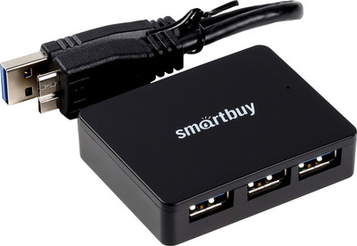 USB-хаб SmartBuy SBHA-6000-K - 