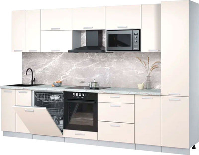 

Кухонный гарнитур, Мила Лайт 3.2-ПМ2