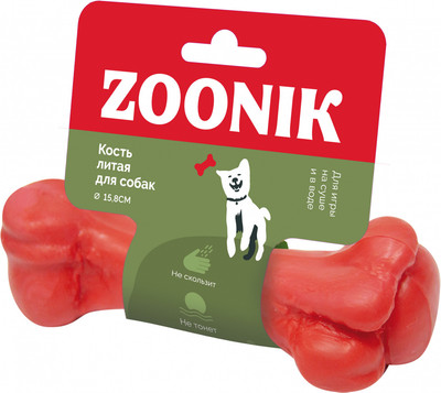 

Игрушка для собак, Кость литая / 164136-10