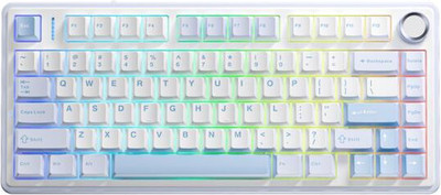 Клавиатура Aula F75 (синий/белый/фиолетовый/Reaper Switches) - 
