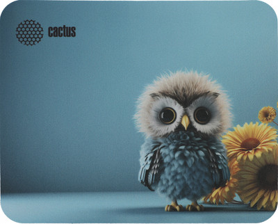 Коврик для мыши Cactus Owl Blue (CS-MPC-P07XS) -