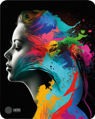 Коврик для мыши Cactus Color Paint (CS-MPC-D08M) -