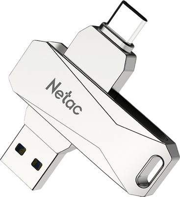 USB flash накопитель Netac U782С USB 3.2+TypeC FlashDrive 32GB (NT03U782C-032G-32PN) -