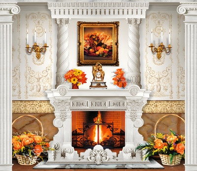 Фотообои листовые Citydecor Абстракция 414 (300x260см) - 