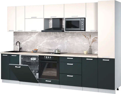 

Кухонный гарнитур, Мила Лайт 3.2-ПМ2