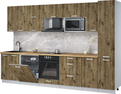 

Кухонный гарнитур, Мила Лайт 3.2-ПМ2