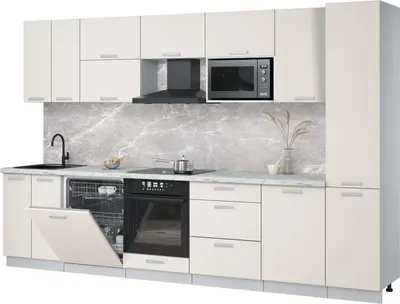 

Кухонный гарнитур, Мила Лайт 3.3-ПМ2