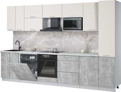 

Кухонный гарнитур, Мила Лайт 3.3-ПМ2