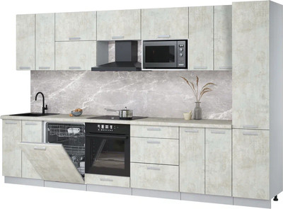 

Кухонный гарнитур, Мила Лайт 3.4-ПМ2