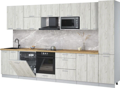 

Кухонный гарнитур, Мила Лайт 3.4-ПМ2