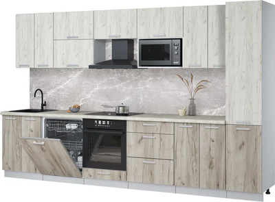 

Кухонный гарнитур, Мила Лайт 3.4-ПМ2