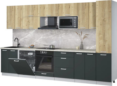 

Кухонный гарнитур, Мила Лайт 3.4-ПМ2