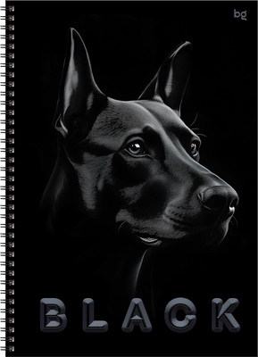 Тетрадь BG Just black / Т4гр80_лс_вл 08657  (80л) - 