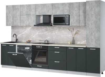 

Кухонный гарнитур, Мила Лайт 3.4-ПМ2