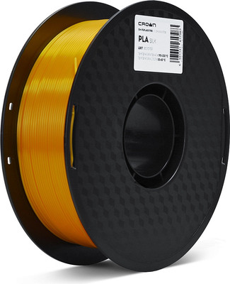 Пластик для 3D-печати Crown PLA Silk / CM-FILPLAS007Gd (1.75мм, 1кг, золотой) -