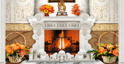 Фотообои листовые Citydecor Абстракция 414 (500x260см) -