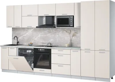 

Кухонный гарнитур, Мила Лайт 3.5-ПМ2