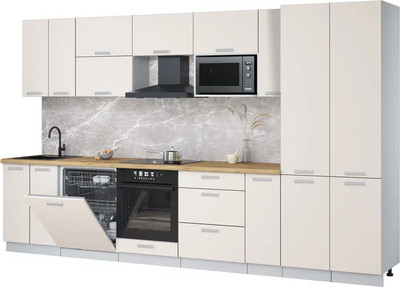 

Кухонный гарнитур, Мила Лайт 3.5-ПМ2