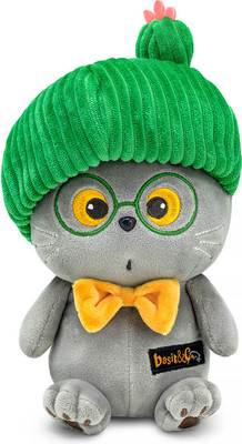 Мягкая игрушка Budi Basa Кот Басик. Ботаник / 10914347 -