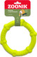 Игрушка для собак ZOONIK Кольцо с косточками / 164168-35 (желтый) - 