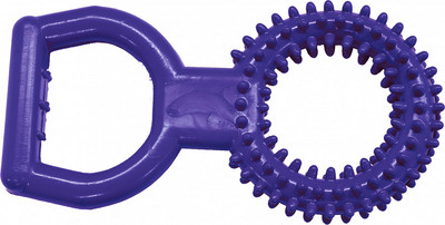 

Игрушка для собак, Кольцо цветное с ручкой / 16472-07