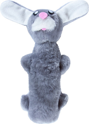 

Игрушка для собак, Зайчик серенький с пищиком / 1689