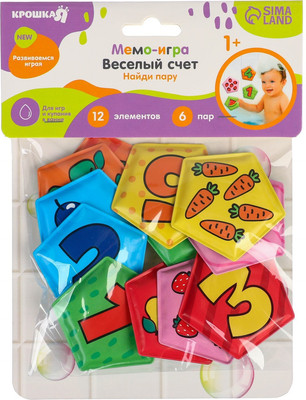 

Развивающая игра, Мемо Веселый счет / 9555614