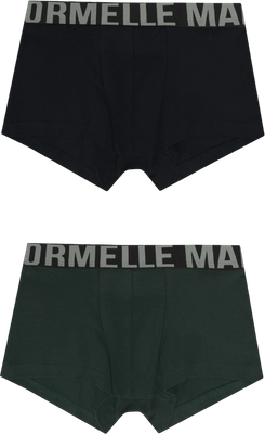Комплект мужских трусов Mark Formelle 411124-2 (р.110-120, зеленый бархат/черный) - 