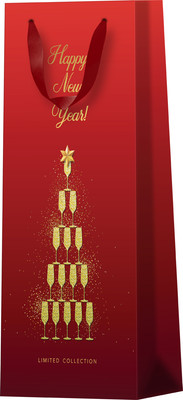 Пакет подарочный Meshu New Year / MS_61731 -