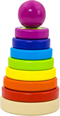 

Развивающий игровой набор, Пирамидка П14