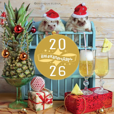 

Календарь настенный, Ананасное настроение 2026 год