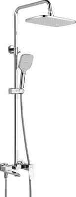 Душевая система со смесителем Shevanik S4136 (хром) - 