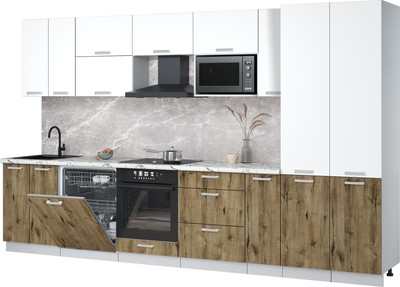 

Кухонный гарнитур, Мила Лайт 3.5-ПМ2