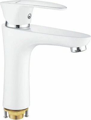 Смеситель Shevanik S9801F (белый/хром) - 