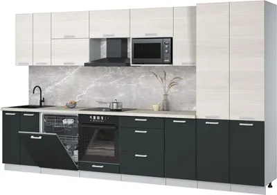 

Кухонный гарнитур, Мила Лайт 3.6-ПМ2