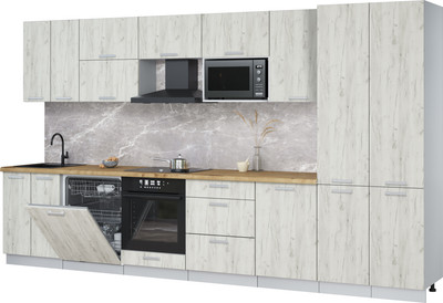 

Кухонный гарнитур, Мила Лайт 3.7-ПМ2