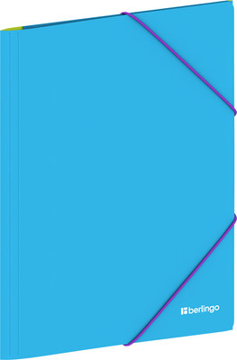 Папка для бумаг Berlingo Raze / FB4_A4154 (голубой) - 