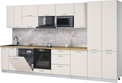 

Кухонный гарнитур, Мила Лайт 3.7-ПМ2