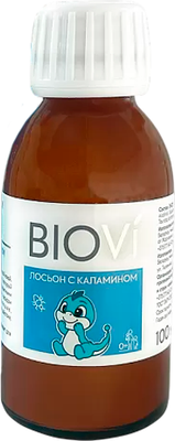 Лосьон детский Biovi Дино Защита с каламином (100мл) -
